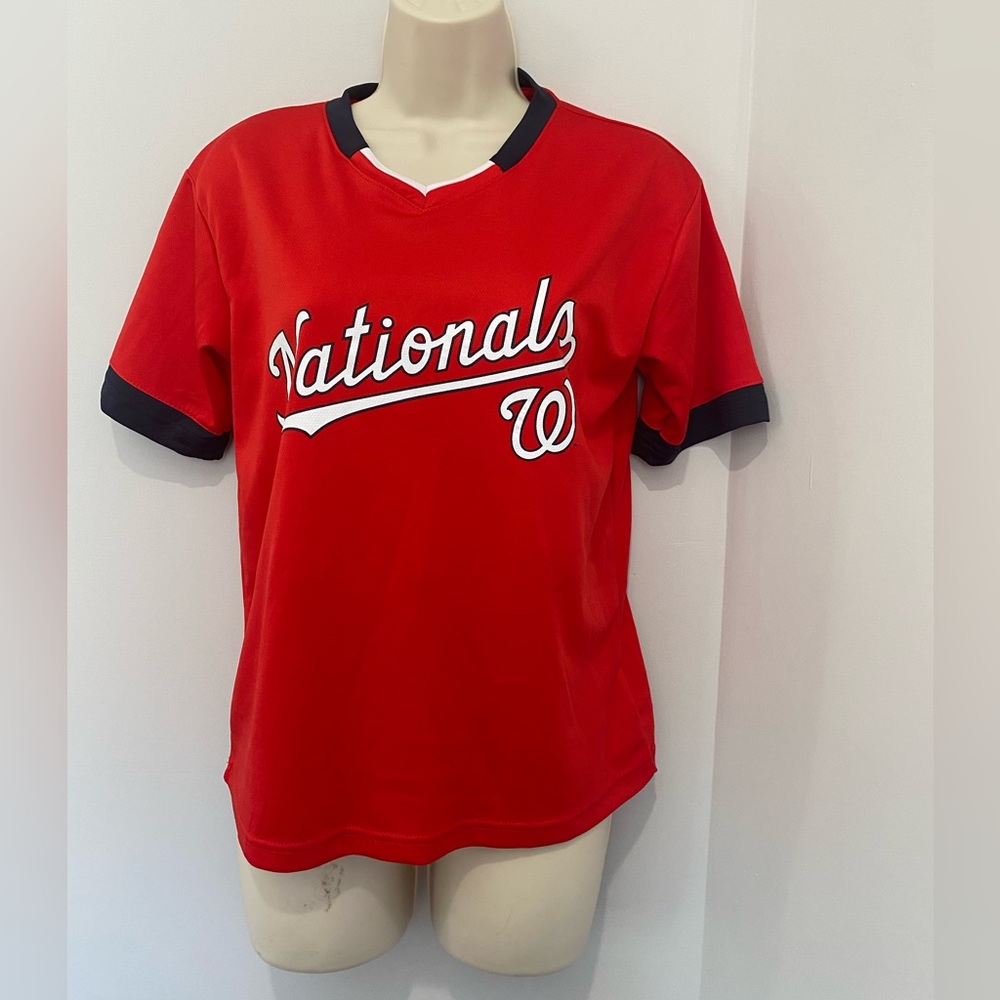 MLB WASHINGTON NATIONALS UNISEX JERSEY TEE SIZE L(14:16)
